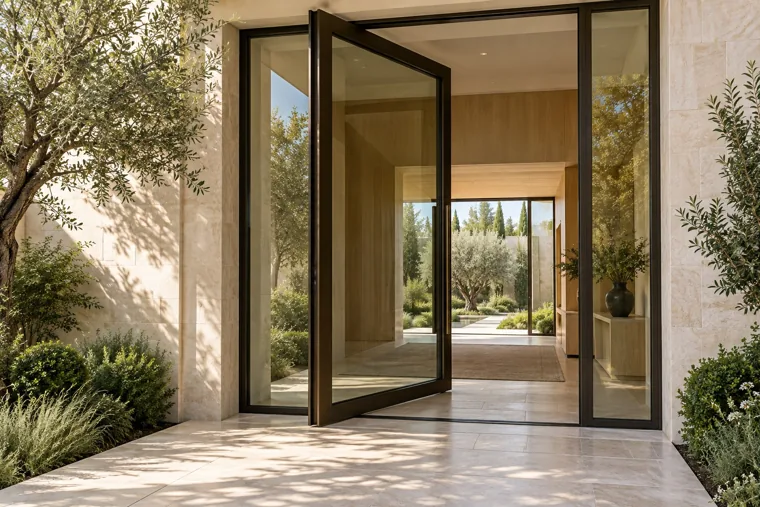 Hinged & pivot doors — A grand welcome.