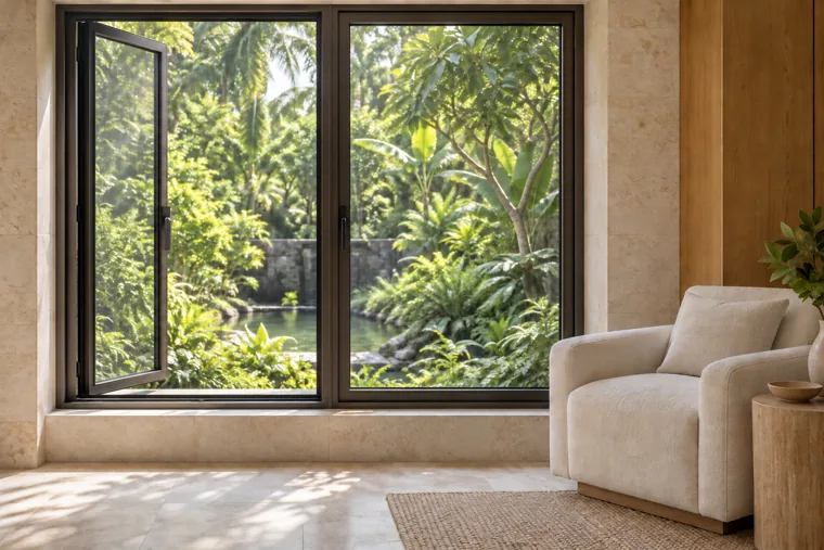 Insect screens — Fresh air, discreetly refined.