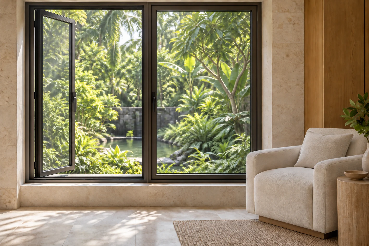 Insect screens architectural visualisation