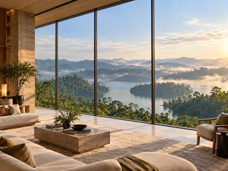 ViewSpan Grand: large-format panoramic glazing.